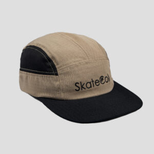 Gorra 5 Paneles - SkateCol Begie/Negro