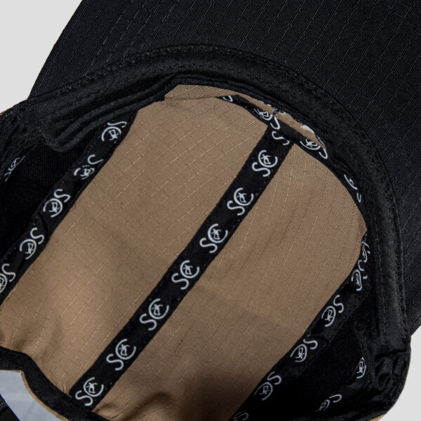 Gorra 5 Paneles - SkateCol Begie/Negro